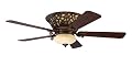 Hunter Fan 28607 52-Inch Maresia Ceiling Fan, Egyptian Bronze