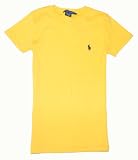 31cxBjYkbeL. SL160  Ralph Lauren Slim Fit Women Pony Logo T Shirt (XL, yellow)