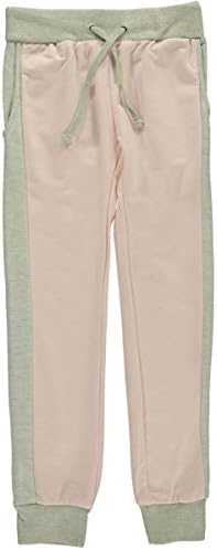 Pink Velvet Big Girls' "Heather Drawstring" Joggers - blush, 10 - 12