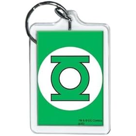  DC Comics Green Lantern Logo Lucite Keychain 65545KEY