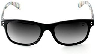 SAFARI Eyewear Adult Rio Wayfarer 53 20-143 Black Smoke Gradient