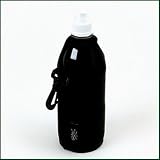 GloveIt Black Clear Dot WaterBottle Cover