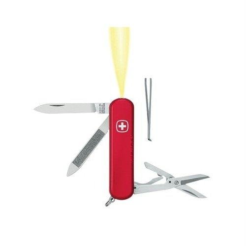 Wenger 16925 Spot Light 97 Pocket Knife, Red