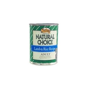 Nutro Natural Choice Adult Lamb and Rice Canned Dog Food