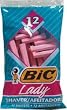 Bic Single Blade Lady Shavers Sensitive Skin -- 12 ct.