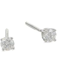 IGI Certified 14k Gold Round-Cut Diamond Studs (1/4 cttw, H-I Color, SI2-I1 Clarity)