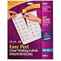 AVERY Clear Inkjet Labels