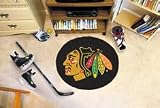 Chicago Blackhawks Puck Shape Rug