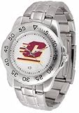 Central Michigan Chippewas Sport Steel Band Men's Watch