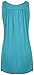 PurpleHanger Women's Necklace Beaded Vest Top Plus Size
