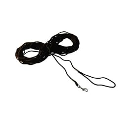 Schleppleine - Suchleine -Feldleine - Spurleine Nylon 15 m schwarz