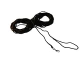Schleppleine - Suchleine -Feldleine - Spurleine Nylon 15 m schwarz