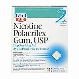 Rite Aid Nicotine Polacrilex Gum, USP 2mg Stop Smoking Aid 110 ea