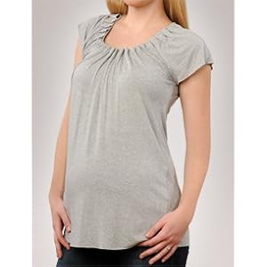 Buy A Pea in the Pod Collection: Bailey 44 Short Sleeve Scoop Neck Pleated Maternity T Shirt by Bailey
