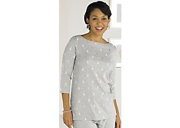 Misses New York Laundry Sailboat Print Tunic