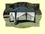 Deluxe 10'x12' Screen House, Party Tent in Green