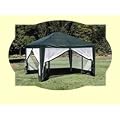 Deluxe 10'x12' Screen House, Party Tent in Green