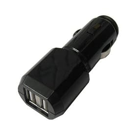 Connectland - Adaptateur allume-cigare vers 2 x USB