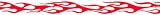 Trimbrite R65155 Rebel Flame/Red  1/2X36' 