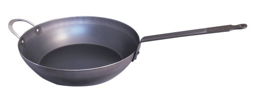 de Buyer Country Fry Pan, Blue Steel, 32 cm