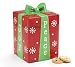 Kitchen & Housewares : Christmas Gift/Present Shaped Cookie Jar For Holiday Kitchen Decor