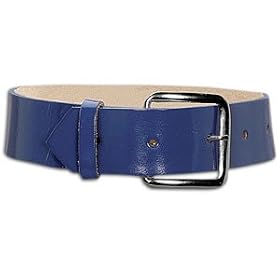 Buy Athletic Specialties 1 1 2 Leather Uniform Belt - ( sz. XL, Royal ) by Athletic Specialties
