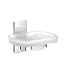 Smedbo SME_ZK342 Holder with Glass Soap Dish, Polished Chrome