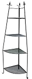 Achla SLC-02 Etagere Corner Unit - Black