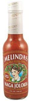 Hot Sauce Depot 60081063 Melindas Naga Jolokia Pepper Sauce44; 5oz - Pack of 3