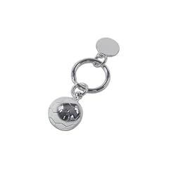Schl�sselanh�nger mit Fussball SILBER Plated / versilbert