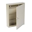 MMF Industries High-Security Locking 80-Key Cabinet, 17 1/8in.H x 14in.W x 3 1/8in.D, Sand