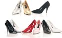 Vanity-420 Pleaser USA White Leather Size: 15