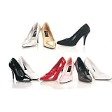 VANITY 420 4 Classic Pump, Baby Pink Patent-Size 10 by Pleaser