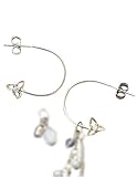 【IMAGE】セレクトチャームピアス&ネックレス フープピアス シルバー - 812348