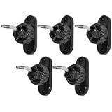 New Level Mount Elspm Satellite Speaker Wall Ceiling Brackets 5 Pk Fixed Tilt Pan Positions