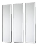 LC Design Company Set of 3 Rectangular Bevelled Edge Mirrors