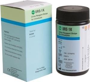 Ketone Urinalysis Reagent Test Strip (100 count)