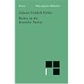 Philosophische Bibliothek Band 204:  Reden an die deutsche Nation