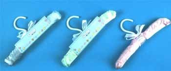 Satin Hangers for Baby Clothes