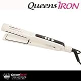 クイーンズアイロン【ストレートアイロン＆カールアイロン】ヘアアイロン 完全プロ仕様220℃ ヘア-アイロン コテ 縮毛矯正 ヘア アイロン 髪 ヘアーアイロン ストレートアイロン カールアイロン ストレート＆カール 2WAY amazon アマゾン