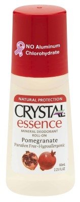 Crystal Deodorant Essence Roll-On 2.25oz Pomegranate