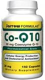 Co-Q10 30 mg 150 Caps ( Cellular Energy Production & Cholesterol Antioxidant ) Jarrow Formulas