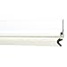Door Frame Weatherstrip, Kerf, White, 3/8in