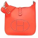 (エルメス)HERMES ショルダーバッグ[エブリンIII(トロア)(3) PM]トリヨンクレマンス(牛革) シルバーXブーゲンビリア(ピンクコーラル)N刻印 並行輸入品 ブーゲンビリア
