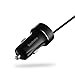 Saxhorn 4.8A Lightning iPhone Car Charger for Apple iPhone 6S, 6S Plus, SE, 6, 5, 5S, 5, iPad - Black