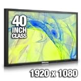 40IN LCD 1920X1080 3000:1 400DX-2 VGA Dvi Black 8MS