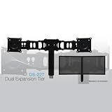 Dual Monitor Tier Extension 24IN 22LBS/MONITOR