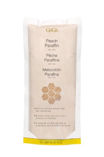 GIGI Peach Paraffin Wax With Aloe Vera