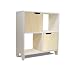 Spot On Square Hiya Bookshelf, White/Birch