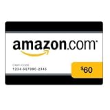 Amazon.com $60 Gift Card (0146)